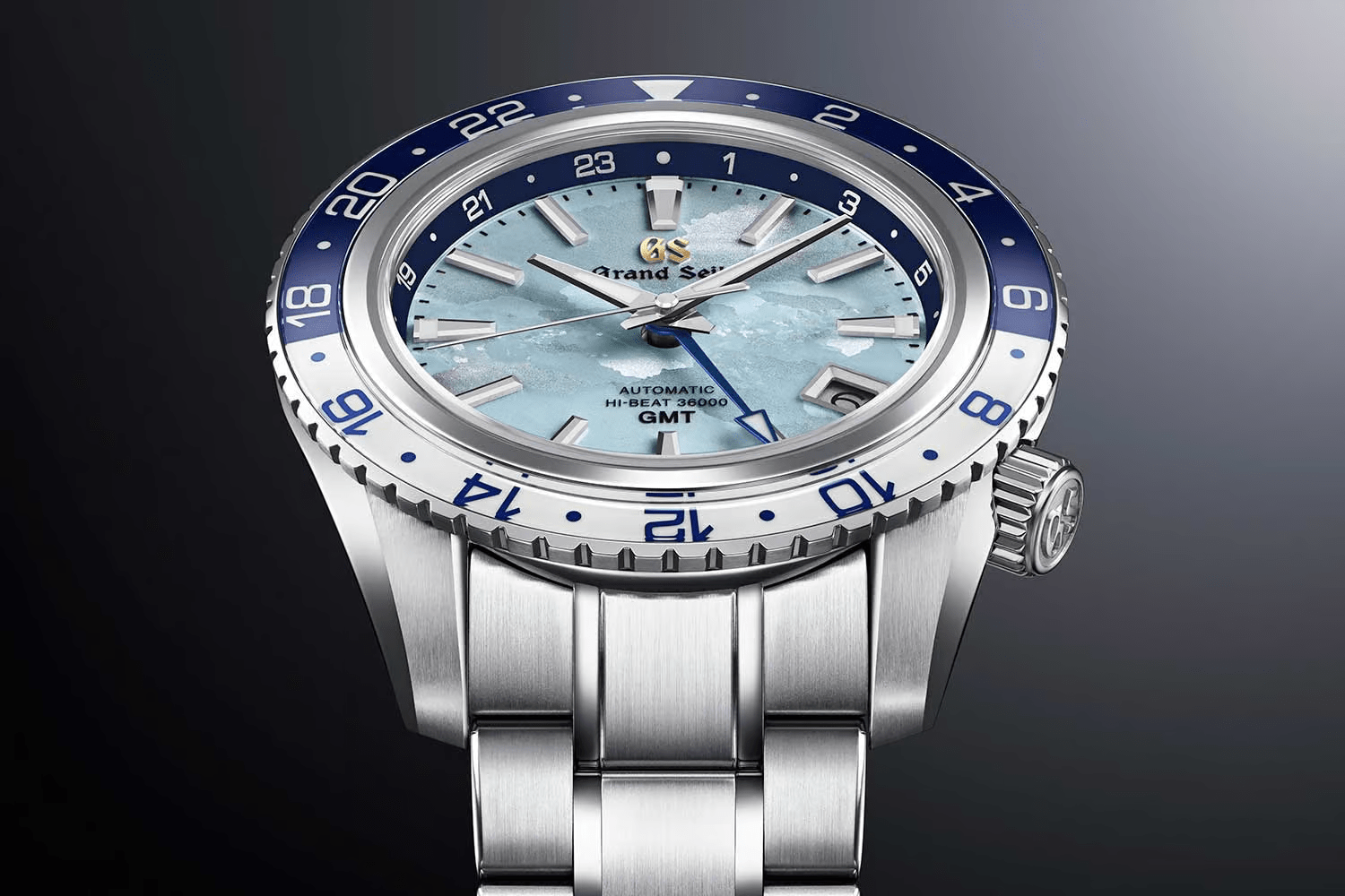 Kỳ Lân Luxury dong ho seiko sport sbgj275 Đồng hồ Grand Seiko SBGJ275 và SBGM253 GMT