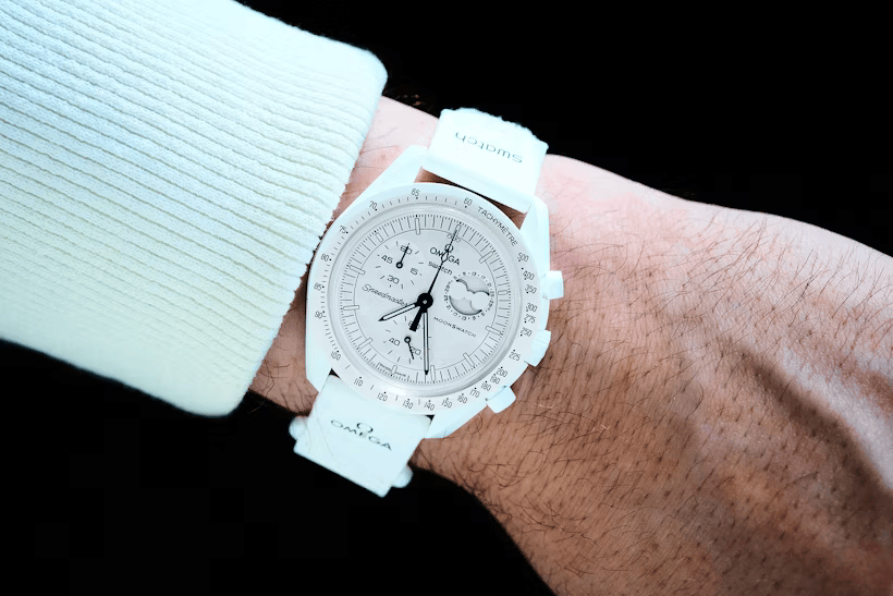 Đồng hồ Swatch x Omega MoonSwatch “New Moon” 