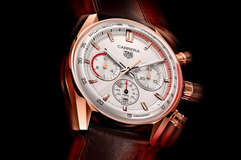 Kỳ Lân Luxury dong ho tag heuer carrera chronosprint porsche 2 Đồng hồ TAG Heuer Carrera Chronosprint × Porsche