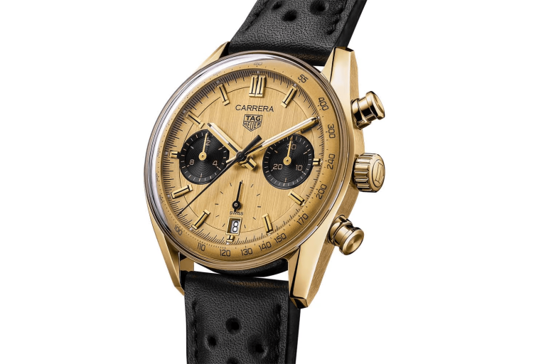 Kỳ Lân Luxury dong ho tag heuer carrera gold kylanluxury 1 1 TAG Heuer Carrera Chronograph Gold mới nhất