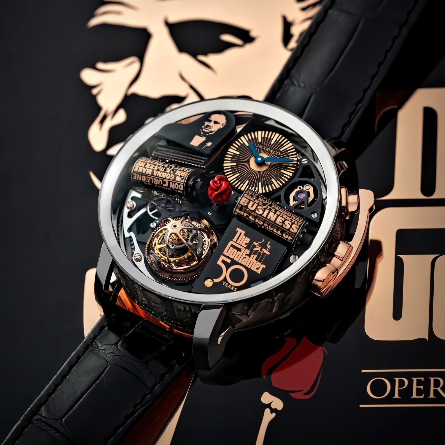 Đồng hồ The Jacob & Co Opera GodFather Kỷ niệm 50 năm