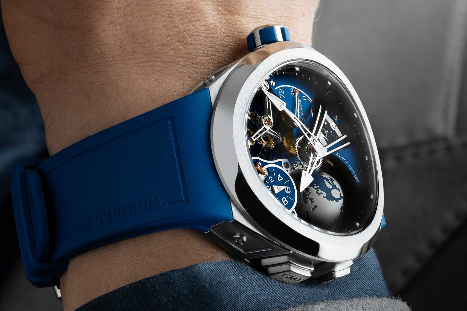 Đồng hồ thể thao GMT mới của Greubel Forsey với ngôn ngữ thiết kế mới