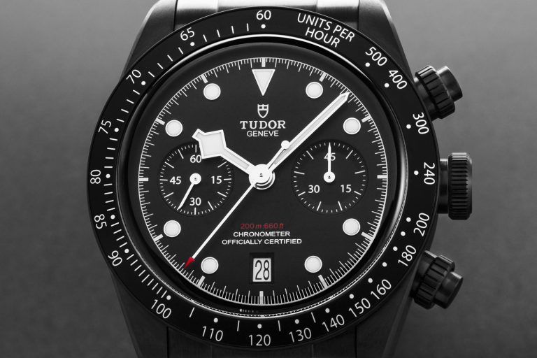 Kỳ Lân Luxury dong ho tudor black bay chrono dark reference 79360dk 4 Đồng hồ Tudor Black Bay Chrono Dark Reference 79360DK