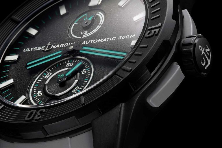 Kỳ Lân Luxury dong ho ulysse nardin diver chronometer one more wave 3 Đồng hồ Ulysse-Nardin Diver Chronometer One More Wave
