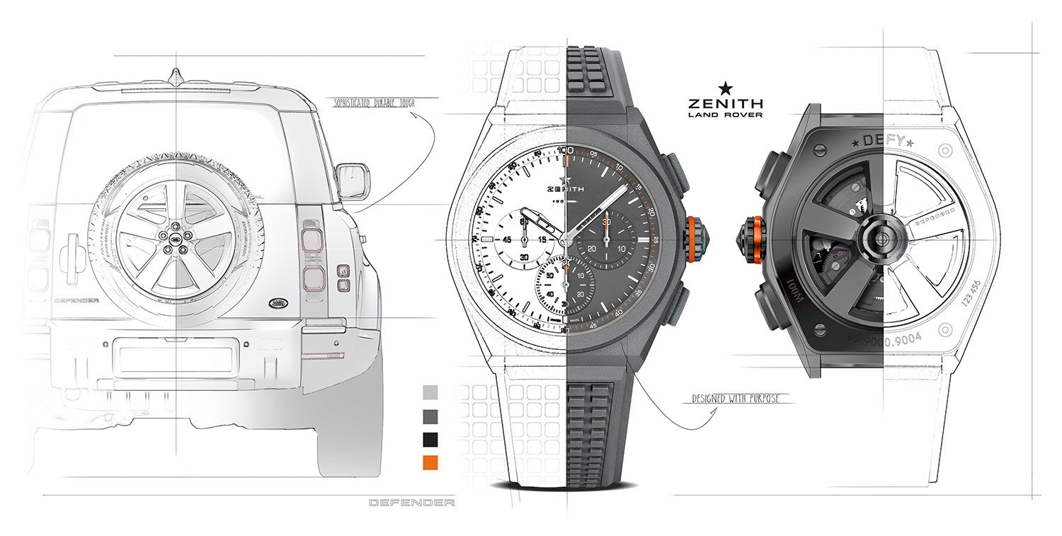 Đồng hồ Zenith Defy 21 Land Rover Edition
