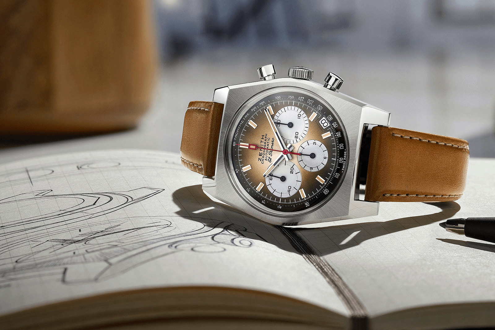 Kỳ Lân Luxury dong ho zenith el primero chronomaster revival a385 Tìm hiểu các mẫu đồng hồ Zenith đáng chú nhất ra đời trong những năm 1960 (2)