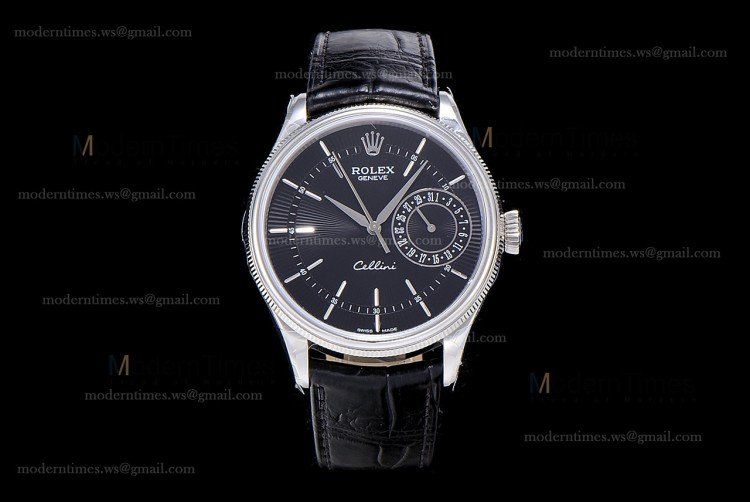 Kỳ Lân Luxury dsc 3044i 750x502h 1 ROLEX CELLINI DATE - 39 mm, vàng trắng 18 ct - M50519-0007