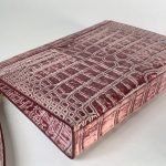 Túi da cá sấu alligator đỏ hồng