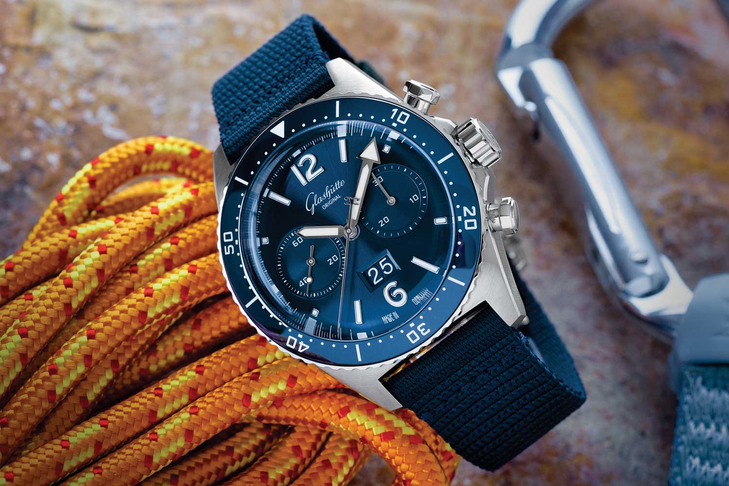 Đồng hồ bấm giờ Glashütte Original SeaQ