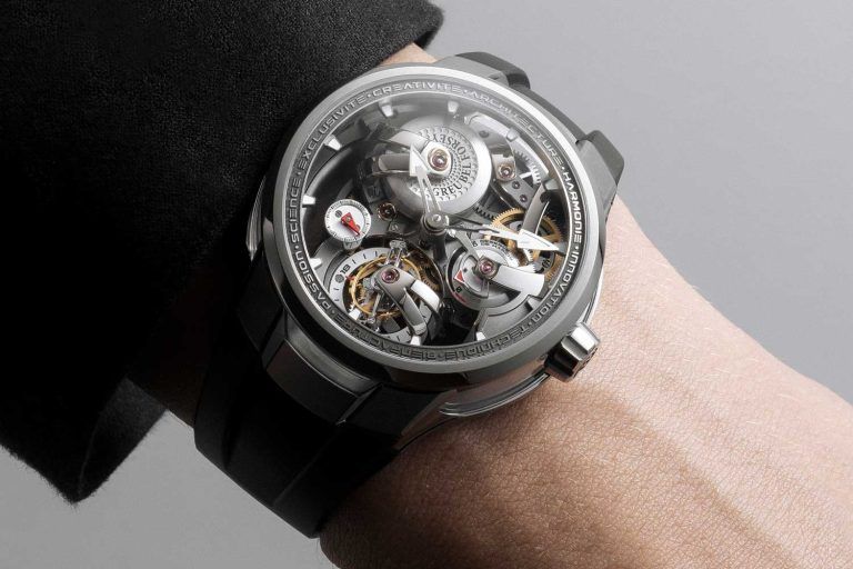Kỳ Lân Luxury grebuel forsey tourbillon 24 secondes architecture 1 Greubel Forsey Tourbillon 24 Secondes chiếc đồng hồ tốt nhất thế giới