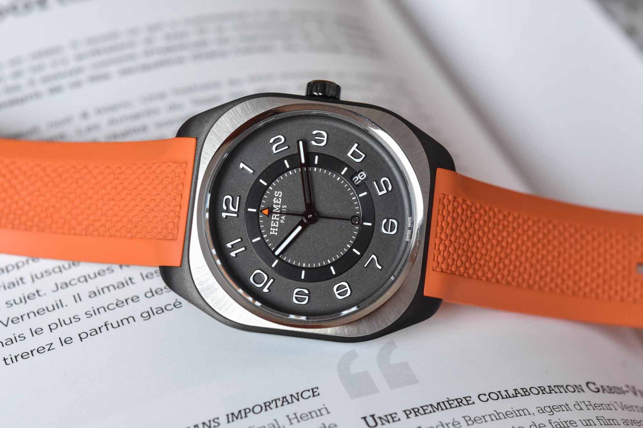 Kỳ Lân Luxury hermes h08 collection sports watch 2021 hands on 7 2048x1364 1 Những mẫu đồng hồ có giá trị dưới 10.000 EUR đáng chú ý ở sự kiện Watches & Wonders 2021