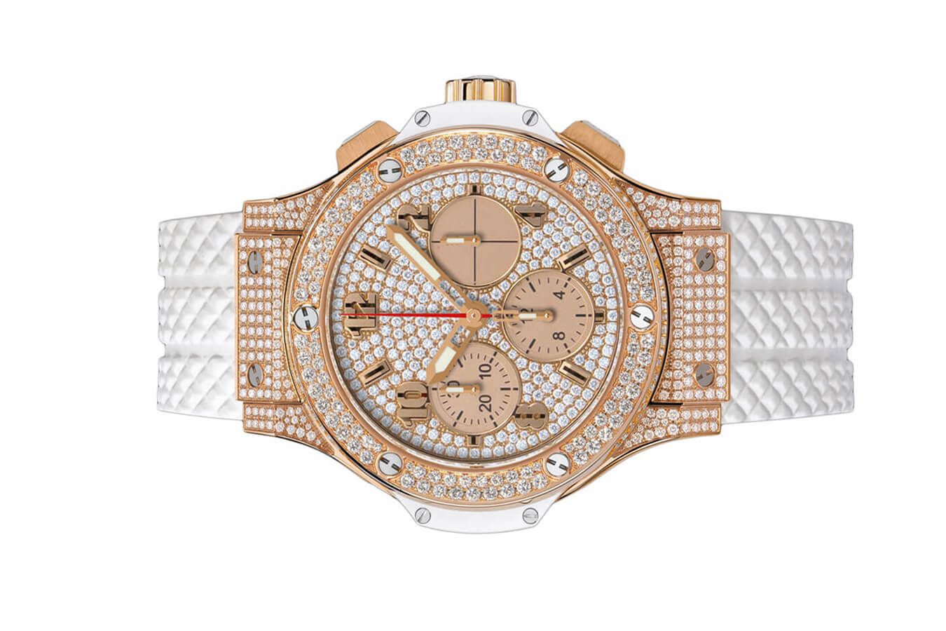 Hublot Big Bang Gold White Pavé - Vẻ đẹp thời thượng dẫn đầu mọi xu hướng