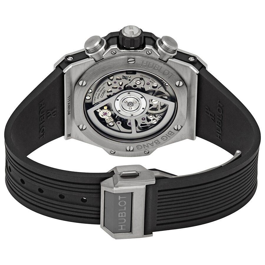 Kỳ Lân Luxury hublot big bang unico chronograph automatic men s watch 441 nm 1170 rx 3 HUBLOT BIG BANG UNICO TITANIUM CERAMIC