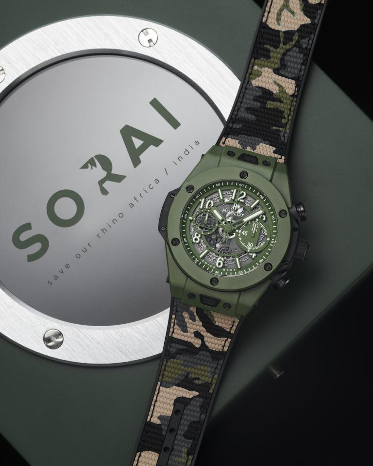 Kỳ Lân Luxury hublot big bang unico sorai limited edition 2 HUBLOT gia hạn cam kết bảo tồn tê giác đối với phiên bản giới hạn Big Bang Unico SORAI hoàn toàn mới