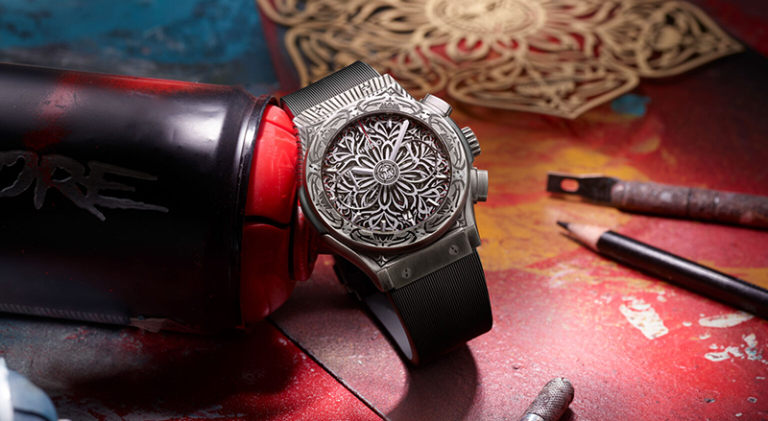 Kỳ Lân Luxury hublot classic fusion shepard fairey limited edition watch engraved artistic 12 1536x843 1 Hublot cùng Shepard Fairey hợp tác ra mắt dòng đồng hồ mới nhất