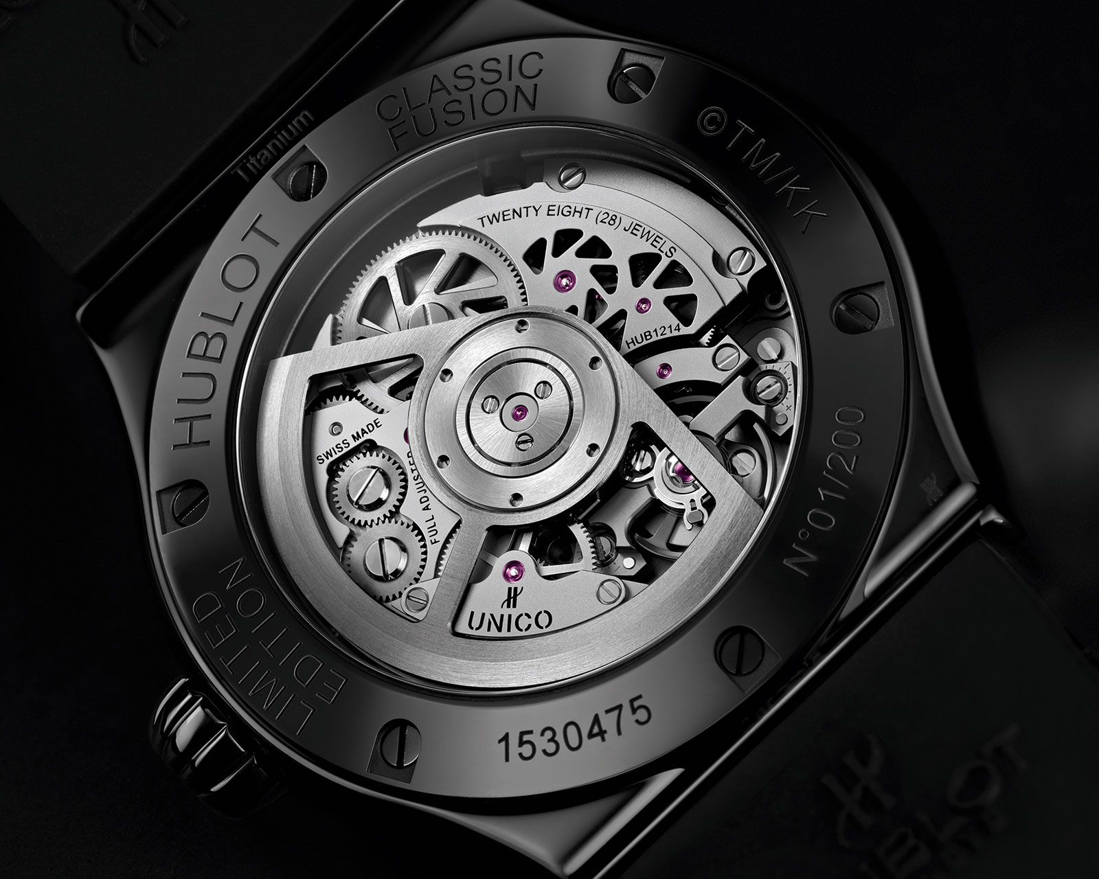 Kỳ Lân Luxury hublot classic fusion takashi murakami all black 6 Giới thiệu Đồng Hồ Hublot Classic Fusion Orlinski
