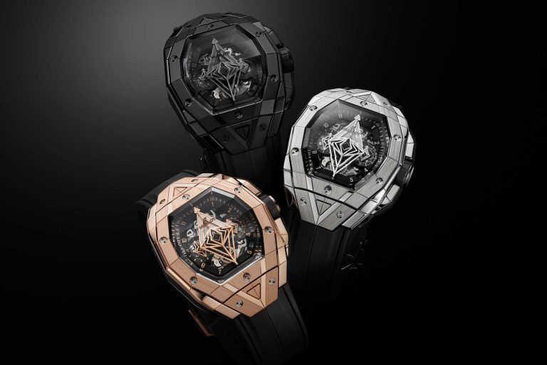 Kỳ Lân Luxury hublot spirit of big bang sang bleu bang king gold all black va titanium Đồng hồ Hublot Spirit of Big Bang Sang Bleu Titanium 2023