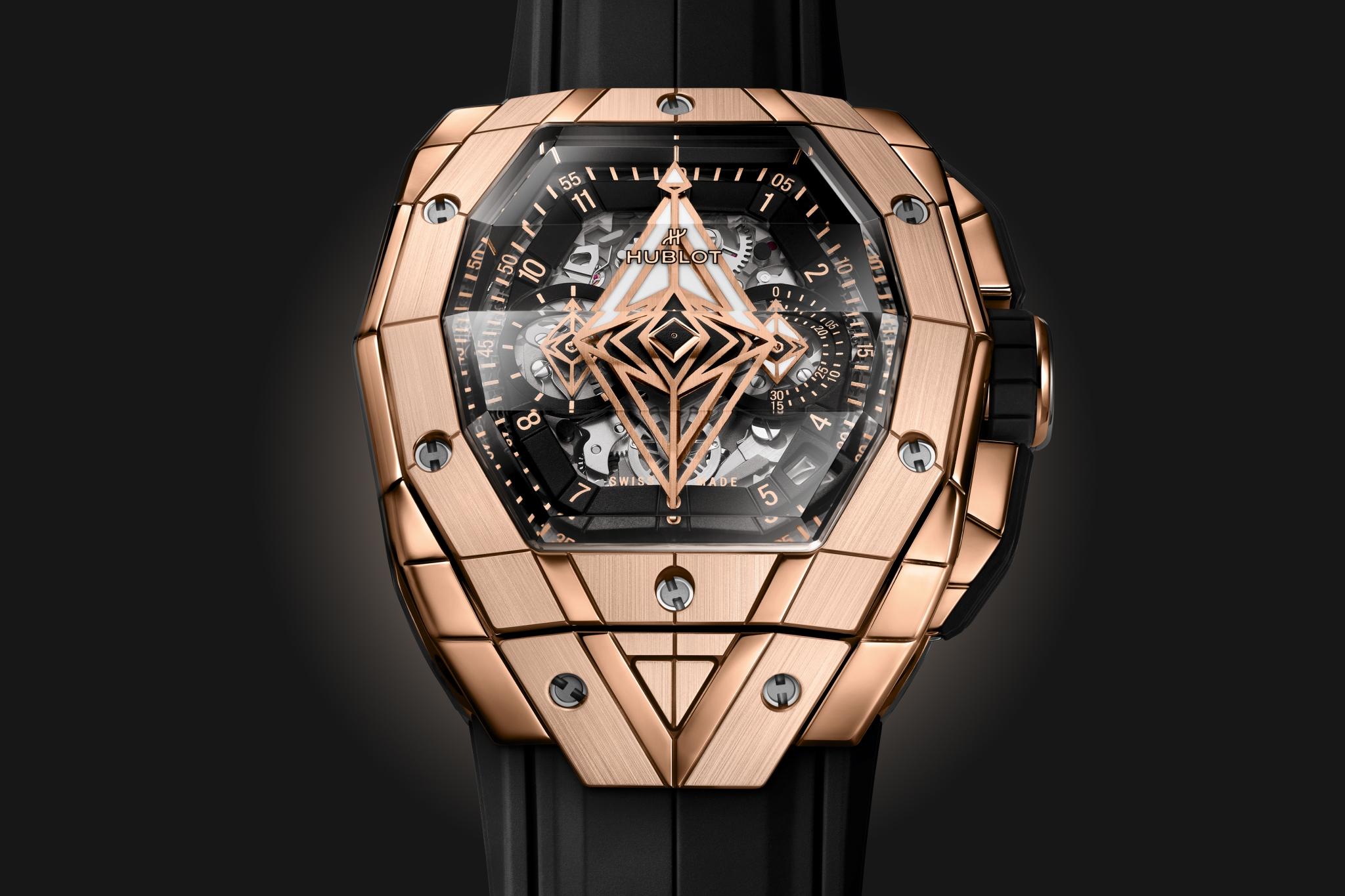 Hublot Spirit Of Big Bang Sang Bleu King Gold 42mm