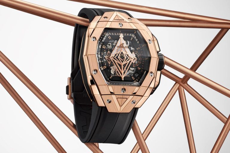 Kỳ Lân Luxury hublot spirit of big bang sang bleu king gold 42mm 5 Hublot Spirit Of Big Bang Sang Bleu King Gold 42mm