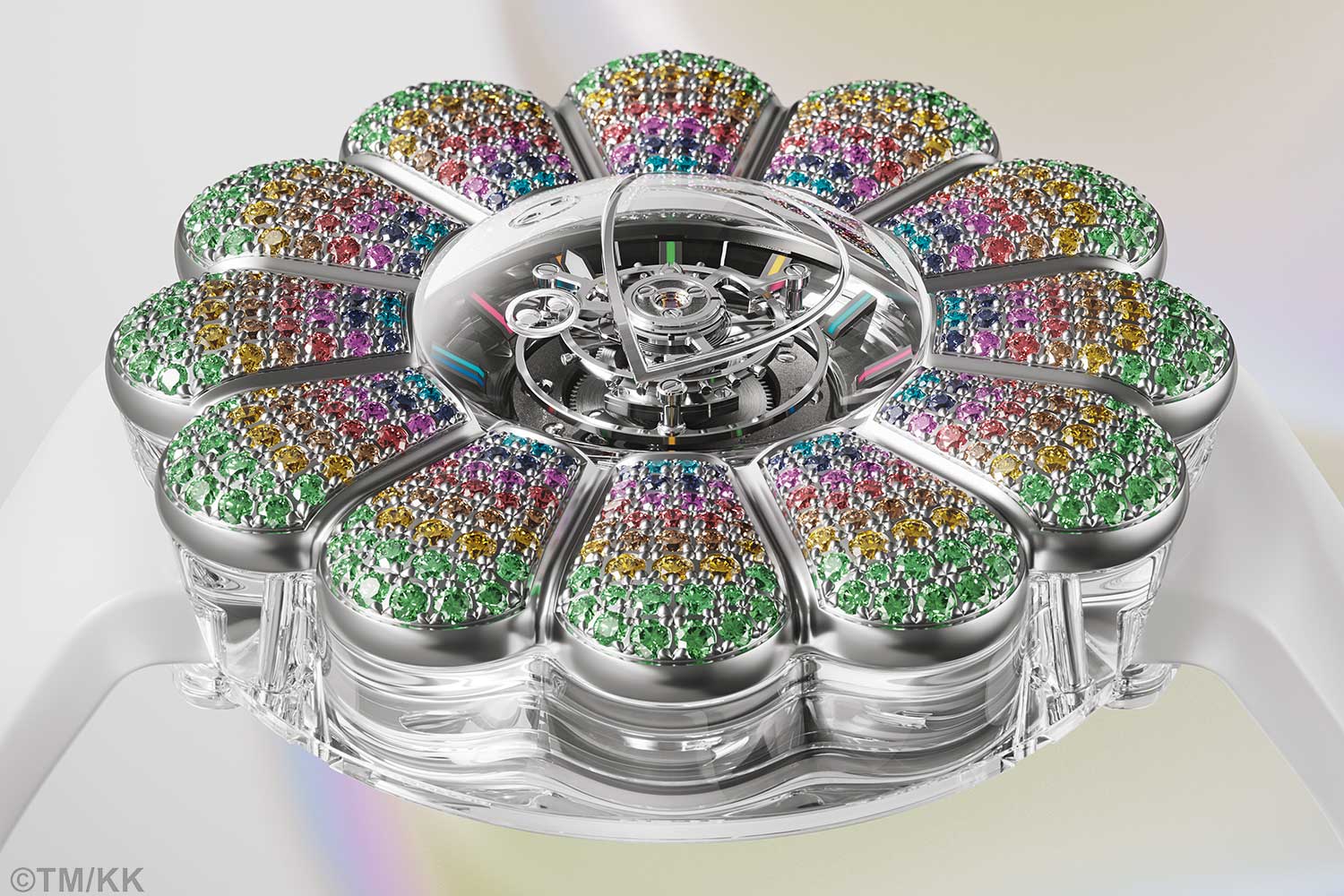 Kỳ Lân Luxury hublot takashi murakami only watch sapphire 6 Đồng hồ Hublot MP-15 Takashi Murakami Only Watch Sapphire