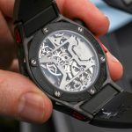 Kỳ Lân Luxury hublot techframe ferrari 70 years tourbillon chronograph 11 1 Hublot Techframe Ferrari Tourbillon Chronograph Titanium