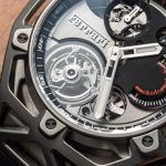 Kỳ Lân Luxury hublot techframe ferrari 70 years tourbillon chronograph 12 1 Hublot Techframe Ferrari Tourbillon Chronograph Titanium