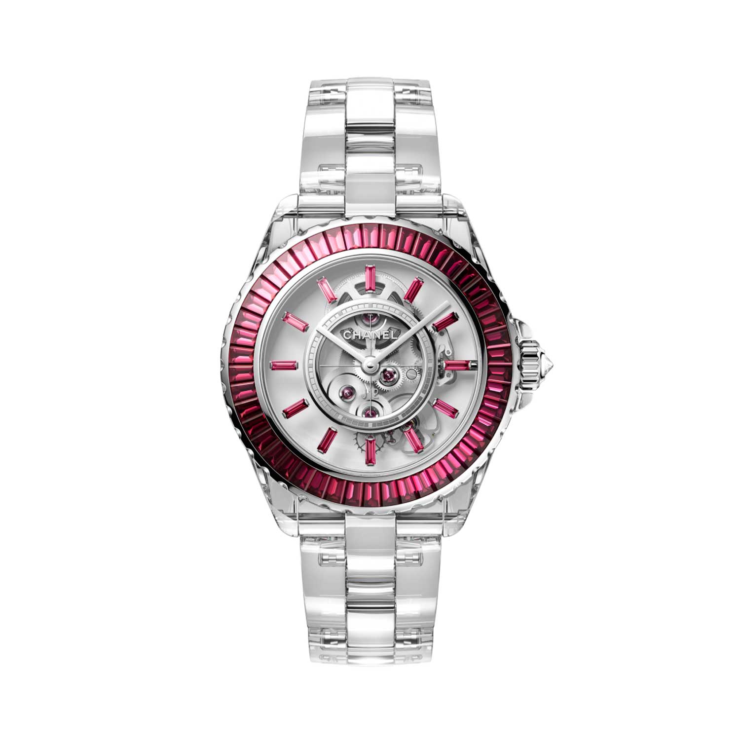 Đồng hồ Chanel Calibre 5 J12 Diamond Tourbillon
