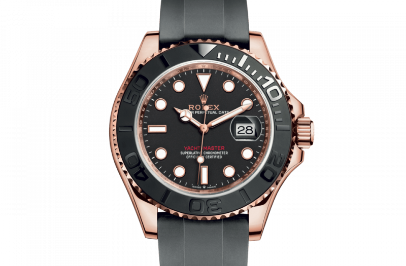 Kỳ Lân Luxury m126655 0002 modelpage front facing landscape 1 ROLEX YACHT-MASTER 40 - VÀNG EVEROSE 18 CT - M126655-0002