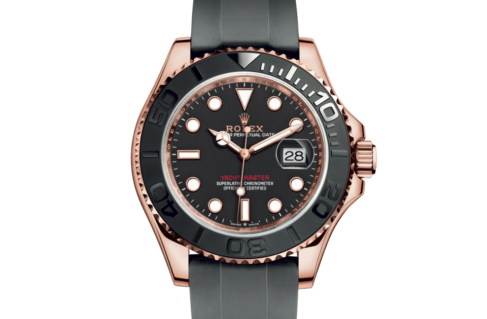 Kỳ Lân Luxury m126655 0002 modelpage front facing landscape ROLEX YACHT-MASTER 40 - VÀNG EVEROSE 18 CT - M126655-0002