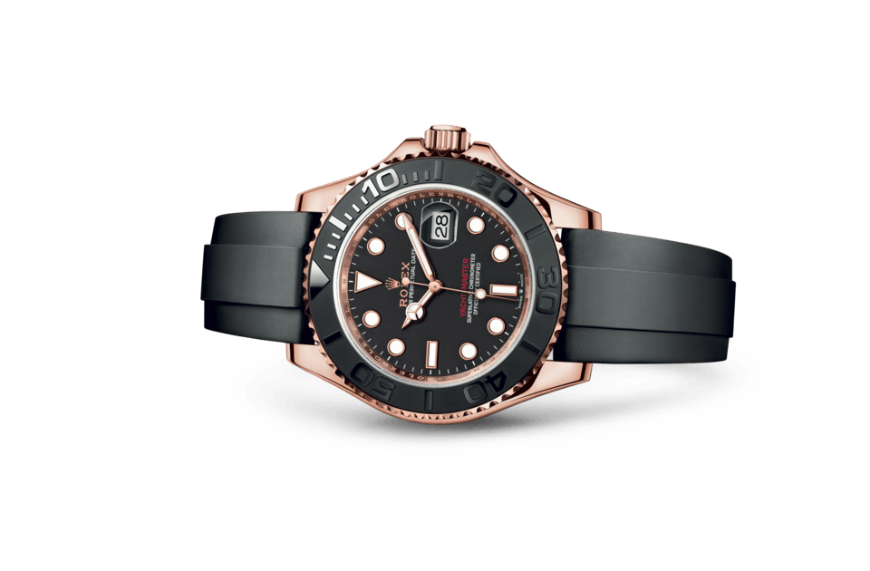 Kỳ Lân Luxury m126655 0002 modelpage laying down landscape ROLEX YACHT-MASTER 40 - VÀNG EVEROSE 18 CT - M126655-0002