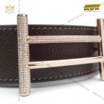 Kỳ Lân Luxury mat lung day nit hermes vang dinh kim cuong 4 1 scaled 1 Mặt Thắt Lưng Chữ H Vàng Nguyên Khối 18k Au750 Đính Kim Cương