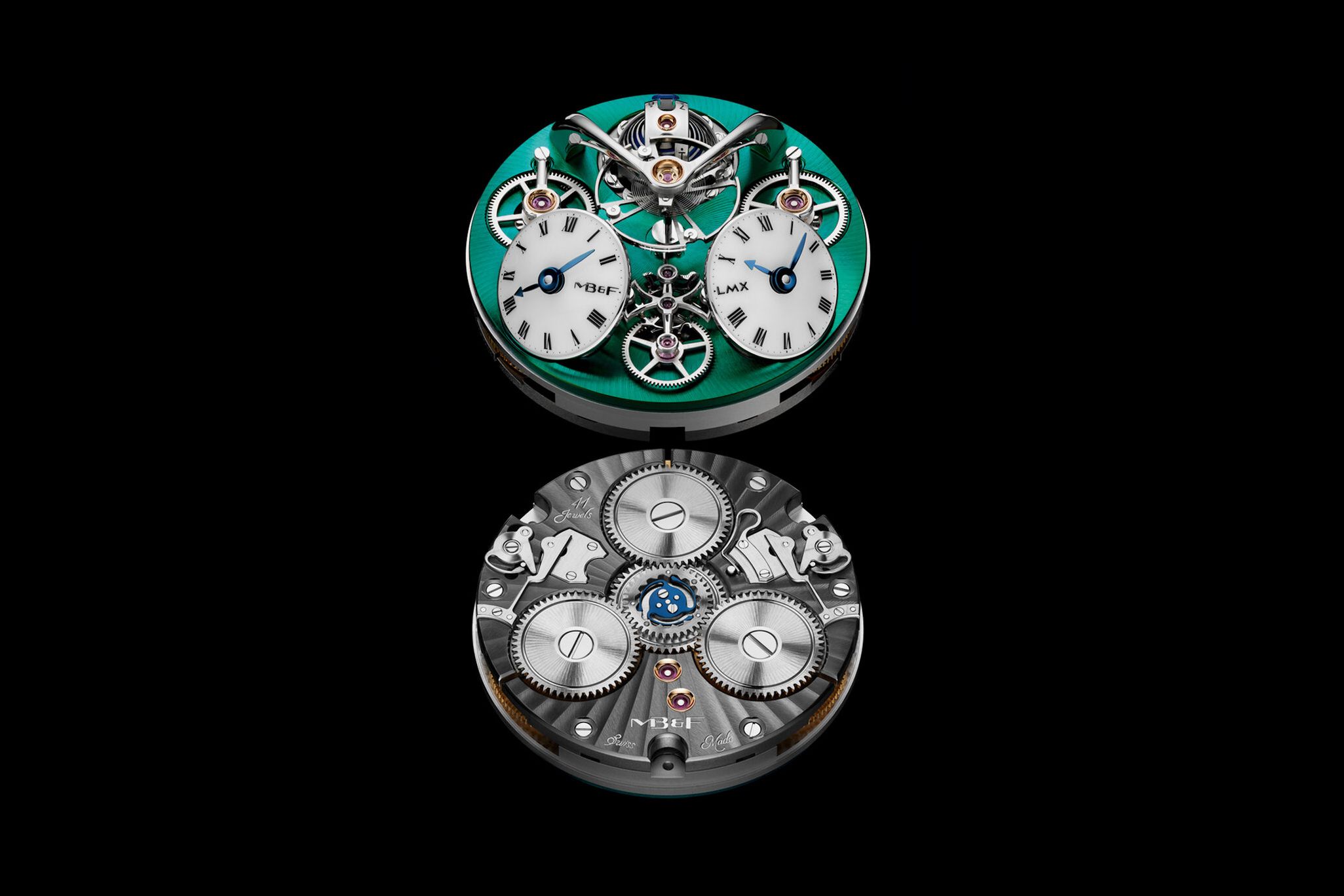 Kỳ Lân Luxury mbandf lmx ti movement lres MB & F cùng ra mắt dòng đồng hồ mới LMX phiên bản kỷ niệm 10 năm của dòng Legacy Machine