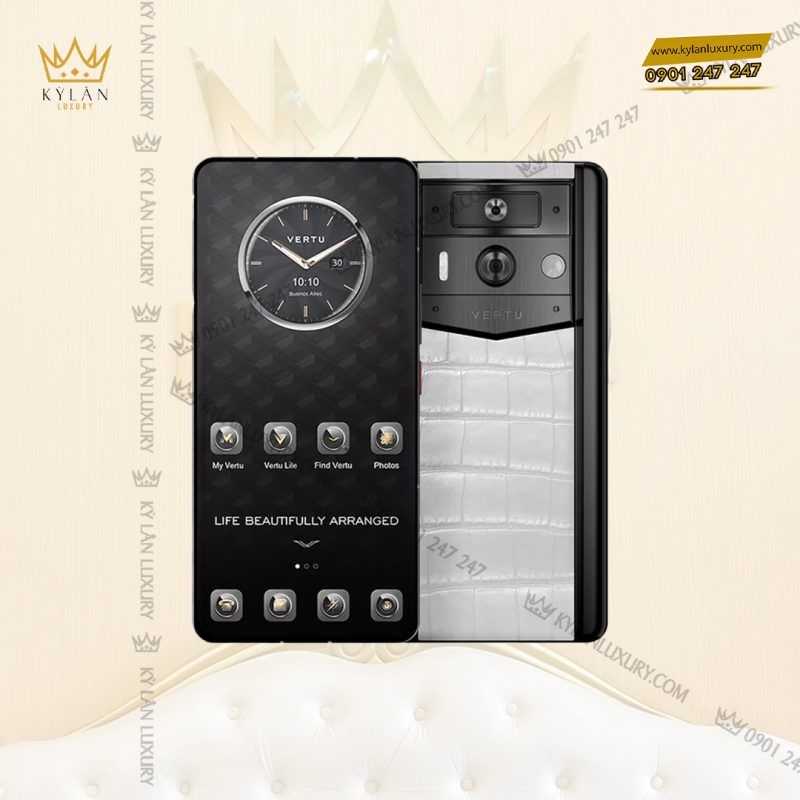 Điện thoại Metavertu 2nd Generation White Alligator Web3 AI Phone