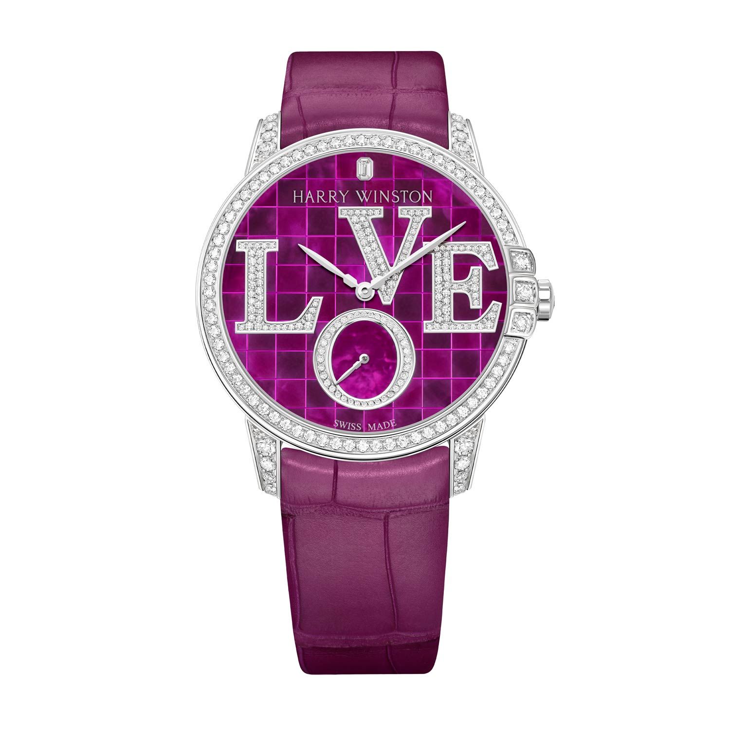 Đồng hồ Harry Winston chiếc đồng hồ tình yêu đầy màu sắc