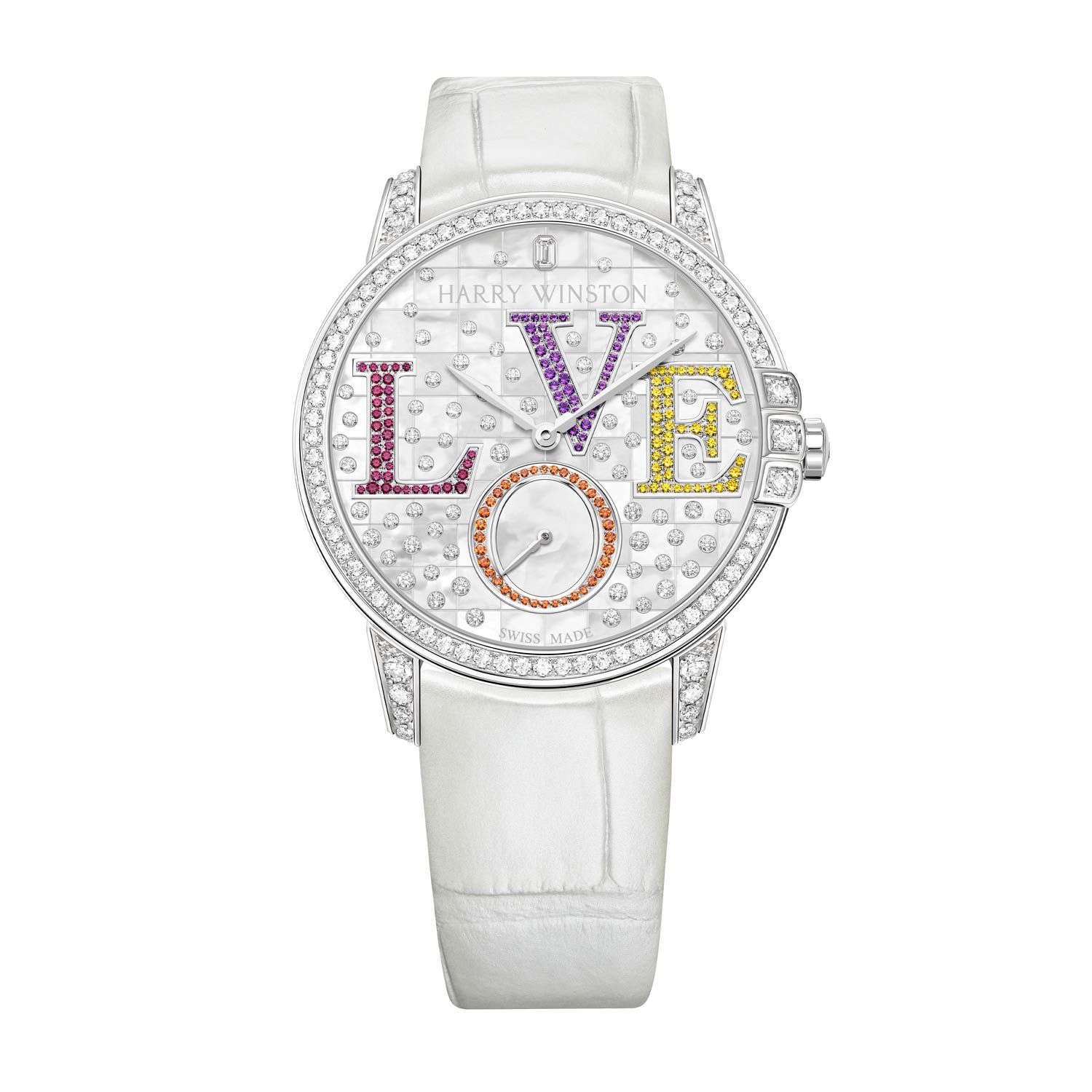 Đồng hồ Harry Winston chiếc đồng hồ tình yêu đầy màu sắc