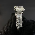 Nhẫn Lady Diamond Emerald Radiant 7.6mm