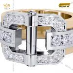 Nhẫn Nam Vàng Nguyên Khối Belt Buckle
