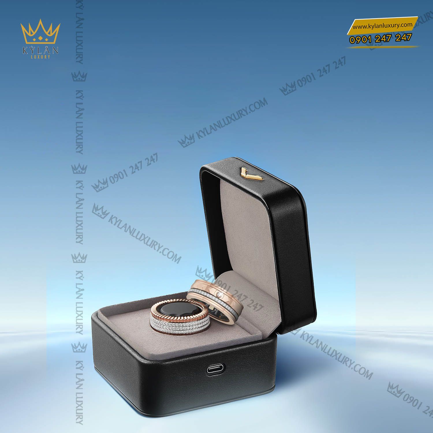 Nhẫn Vertu Ai Galaxy – Nơi nghệ thuật chế tác truyền thống hòa quyện cùng tương lai công nghệ