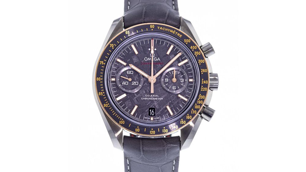 Kỳ Lân Luxury omega speedmaster grey side of the moon 311 63 44 51 99 001 10 10 ome zsaekr 0f726a46eb7b Chiêm ngưỡng tận mắt top 5 dòng đồng hồ sở hữu phần mặt số thiên thạch hiện nay