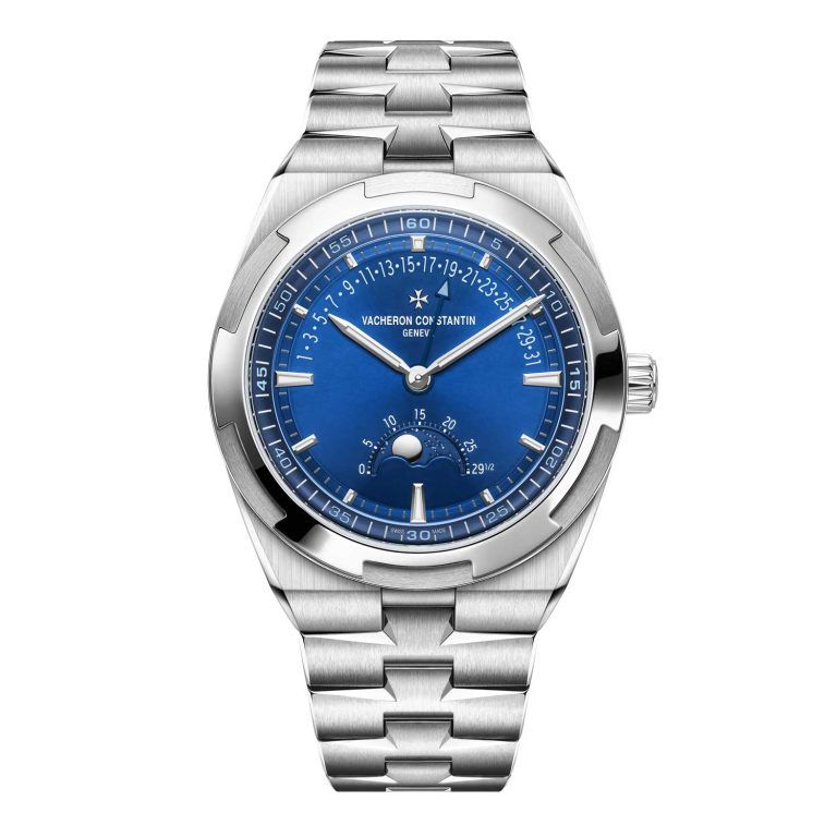Kỳ Lân Luxury overseas moon phase retrograde date Đồng hồ Vacheron Constantin Overseas Moon Phase Retrograde Date 2023
