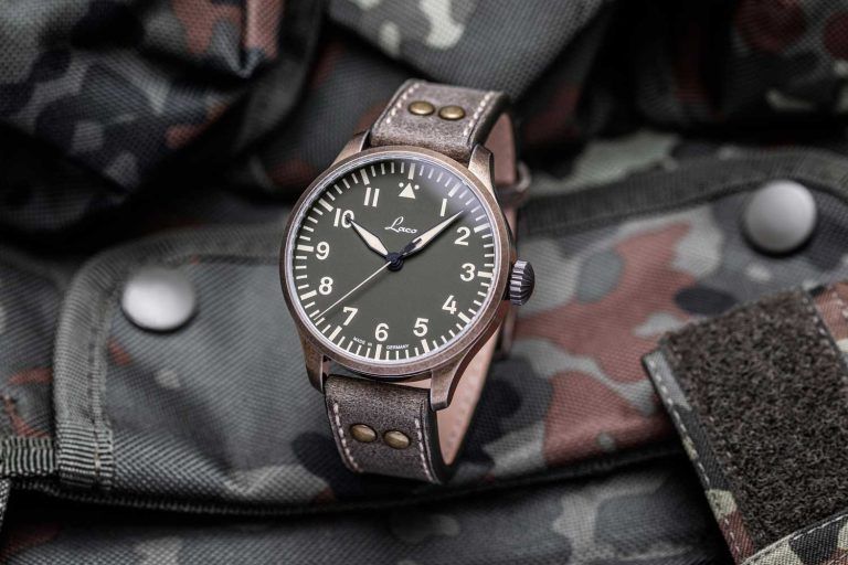 Kỳ Lân Luxury phien ban gioi han pilot olive green cua laco laco pilot olive green le 4 Phiên bản giới hạn Pilot Olive Green của Laco