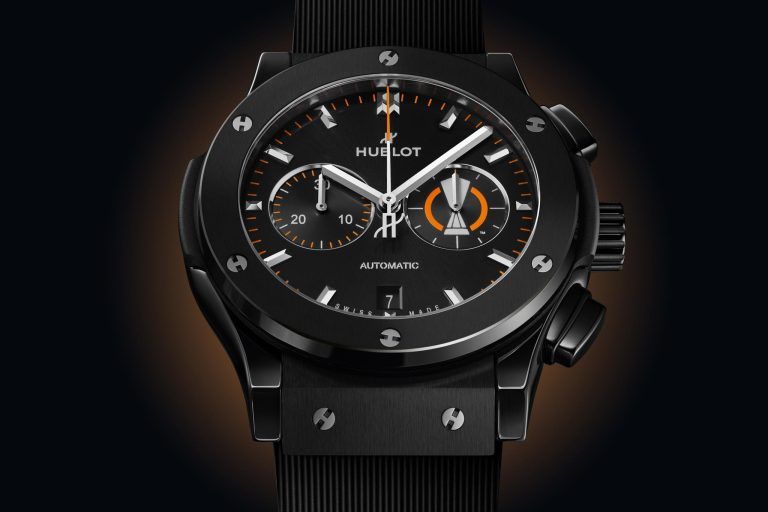 Kỳ Lân Luxury phien ban hublot classic fusion chronograph uefa europa leahue ceramic 4 Phiên bản Hublot Classic Fusion Chronograph Uefa Europa Leahue Ceramic