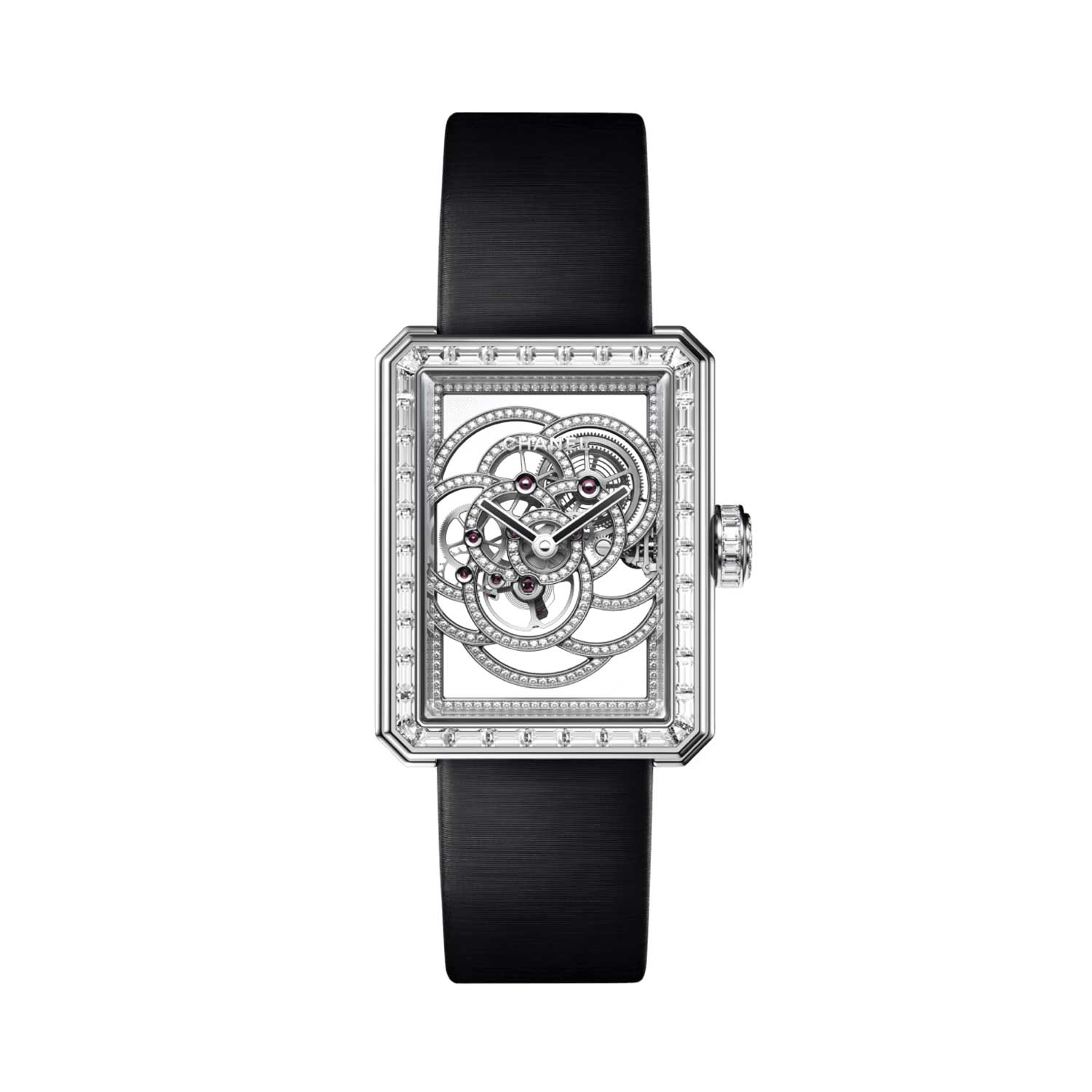 Đồng hồ Chanel Calibre 5 J12 Diamond Tourbillon