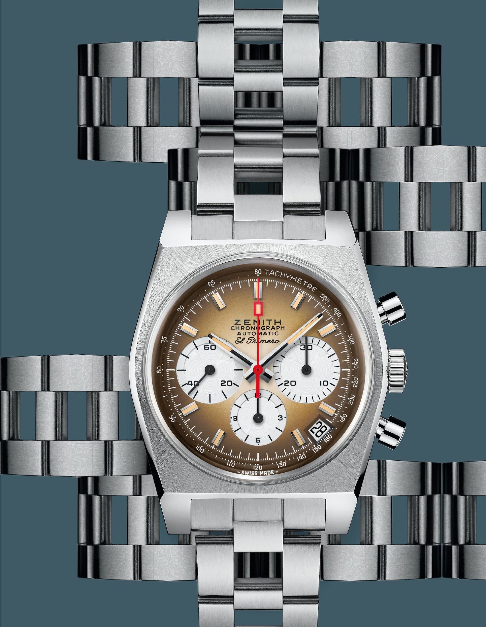 Kỳ Lân Luxury psg0321 bracelet watches 8 zenith min scaled 1 Điểm mặt các thương hiệu đồng hồ sở hữu thiết kế phần dây đeo sáng tạo (PHẦN 2)
