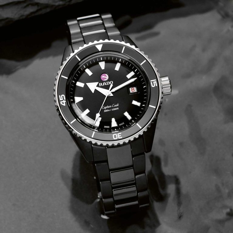 Kỳ Lân Luxury rado captain cook gom va rado captain cook over pole limited edition 1 Rado Captain Cook Gốm và Rado Captain Cook Over-Pole Limited Edition