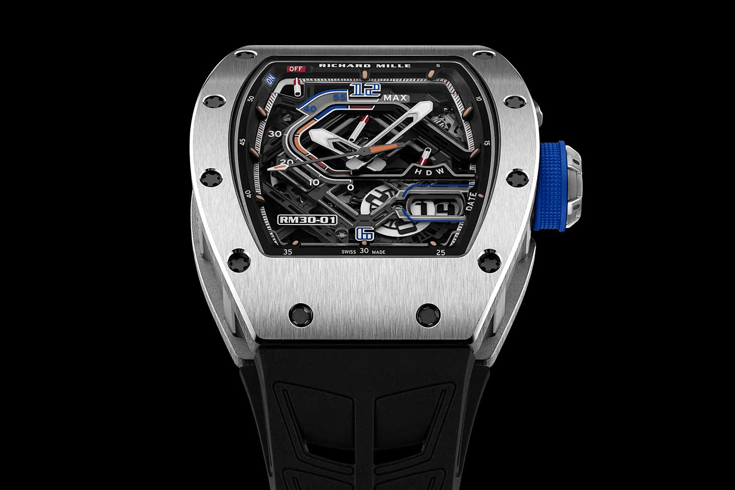 Đồng hồ cơ khí Richard Mille RM 30-01 với Rotor mới