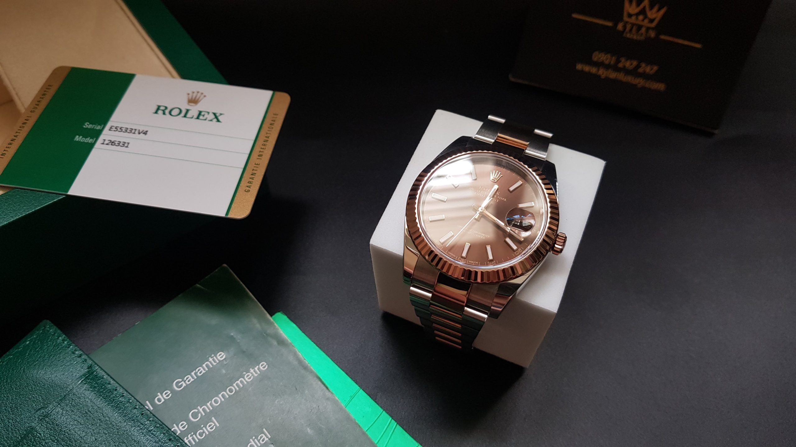 Kỳ Lân Luxury rolax date just fullbox 14 scaled Thương hiệu Rolex có bán đồng hồ đã qua sử dụng?