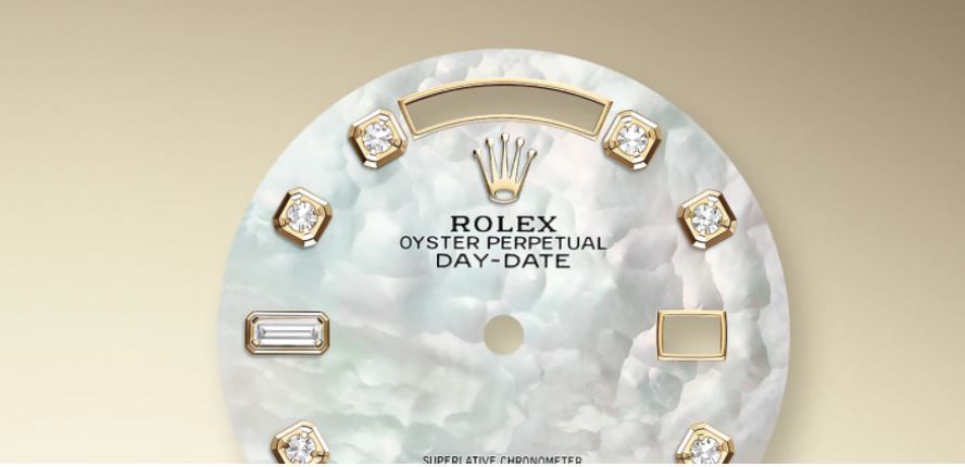 Kỳ Lân Luxury rolex day date 36 vang vang 18ct m128348rbr 0019 4 ROLEX DAY - DATE 36 Vàng Vàng 18ct - m128348rbr-0019