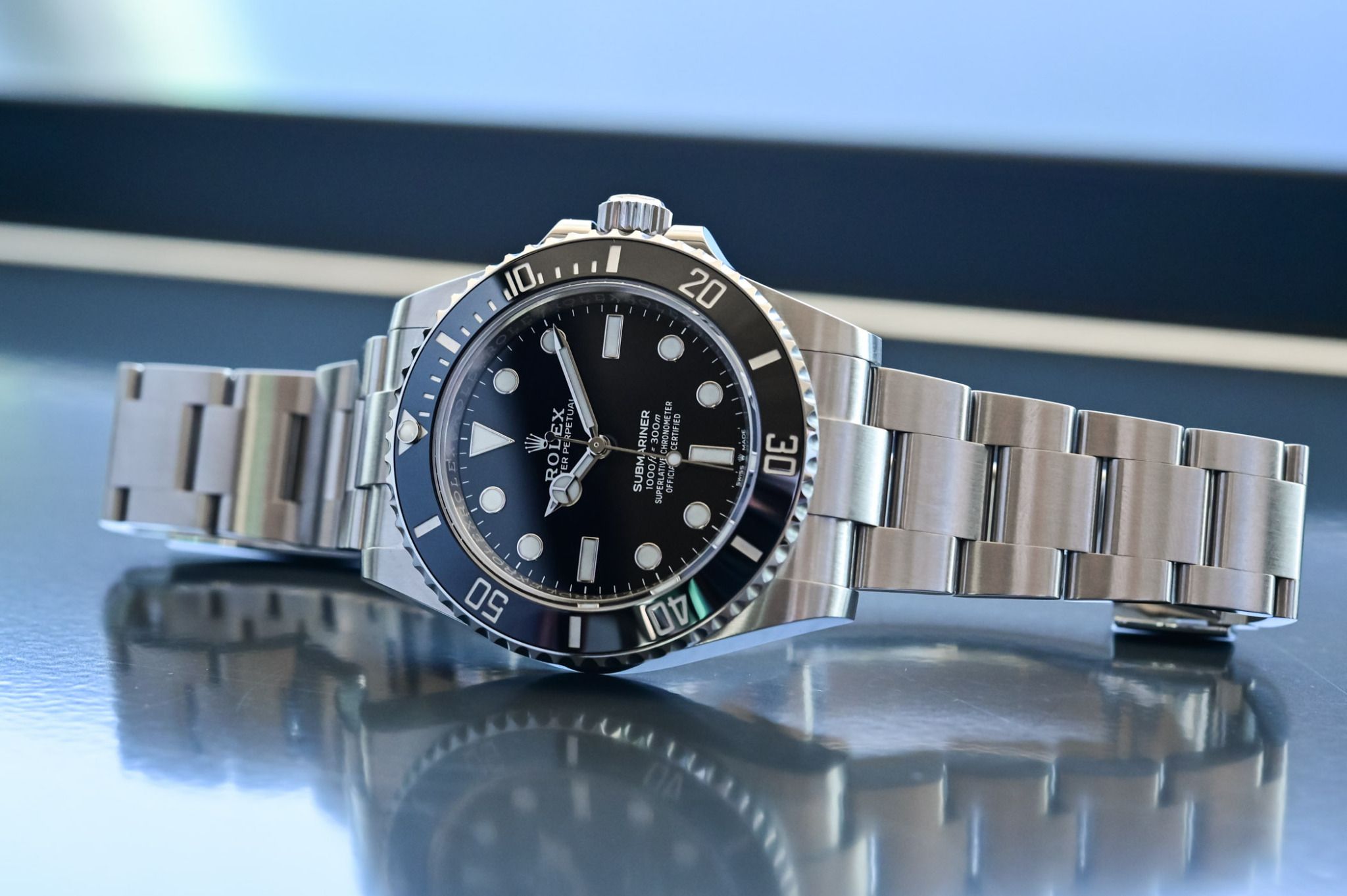 Kỳ Lân Luxury rolex submariner 41mm 124060 no date steel 2020 review 21 2048x1362 1 Lý giải vì sao 4 trong số các biểu tượng tuyệt vời nhất của ngành đồng hồ lại đột ngột cải tiến?
