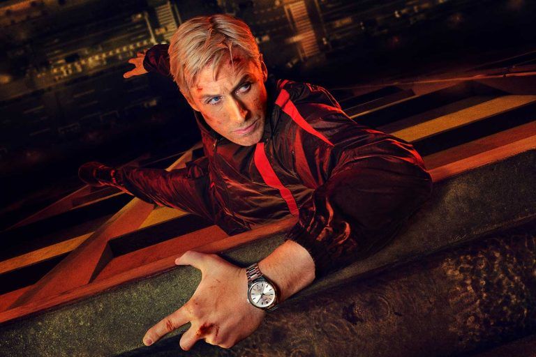Kỳ Lân Luxury ryan gosling tag heuer gray man carrera 5 TAG Heuer Carrera hợp tác với Ryan Gosling và film “The Grey Man”